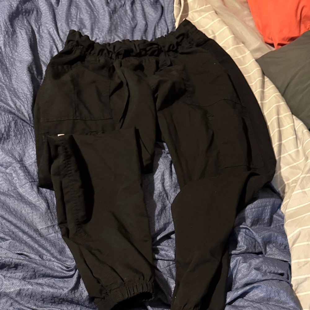 Black Jogger Pants/ scrubs